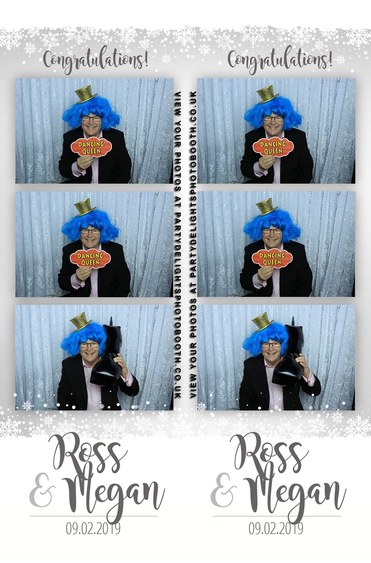 Ross and Megan’s Wedding - Prints | View more photos from the event at gallery.partydelightsphotobooth.co.uk/u/PartyDelightsPhotoBooth/Ross-and-Megan’s-Wedding-Prints